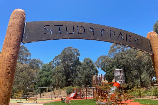Stud Park playspace - December 2023