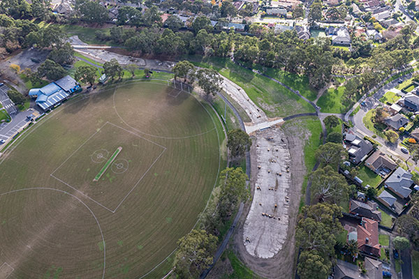 Revitalised Liberty Avenue Reserve