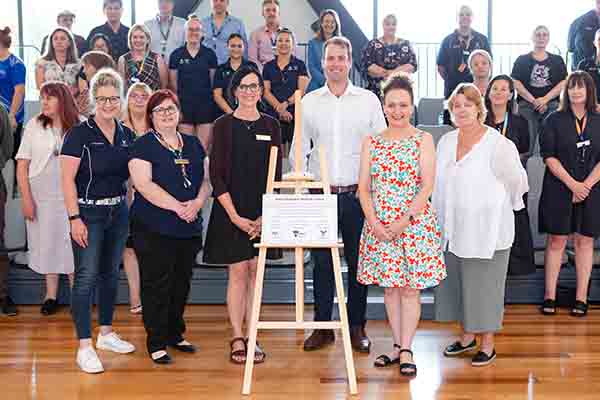 Official opening of netball centre