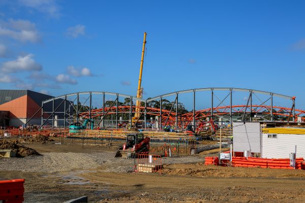 The State Basketball Centre redevelopment in Wantirna South. 