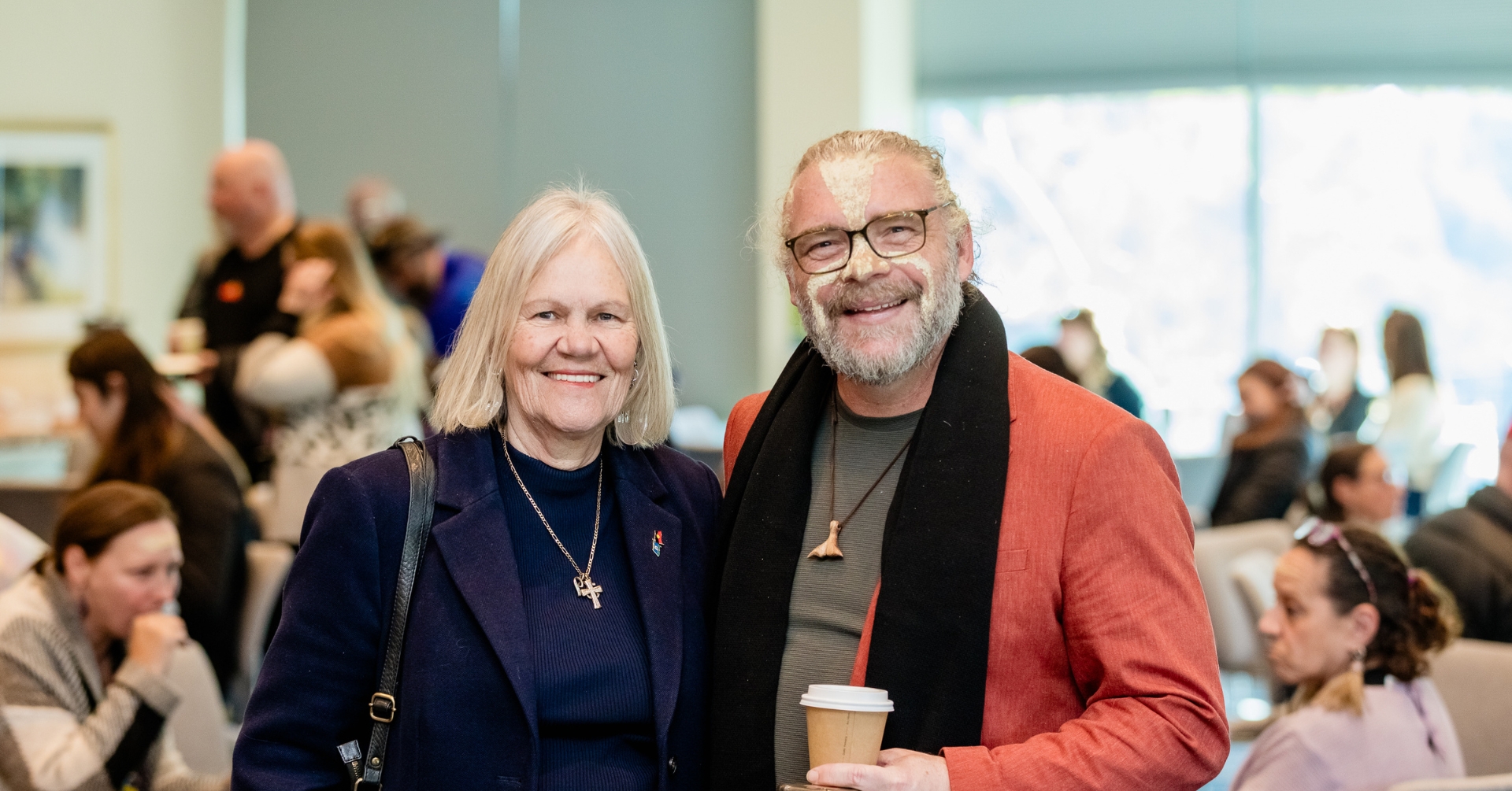 Aunty Esme Bamblett and Adrian Greenwood - Knox Sorry Day 2025