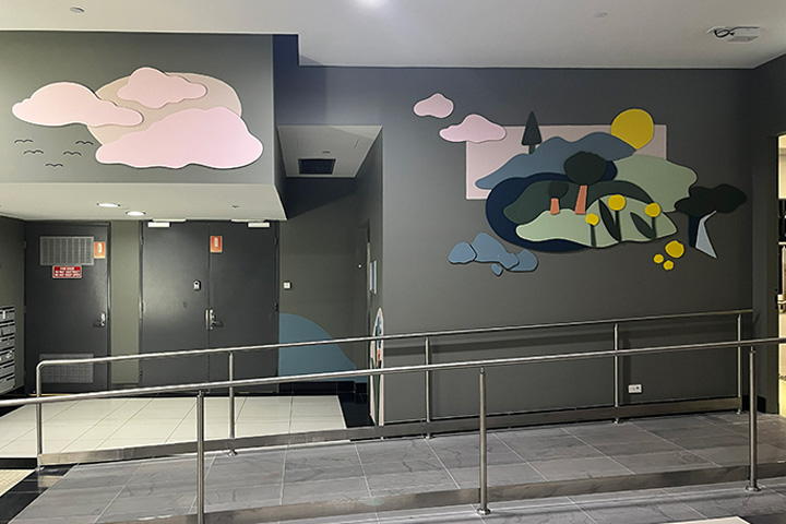 Pocket Stories mural