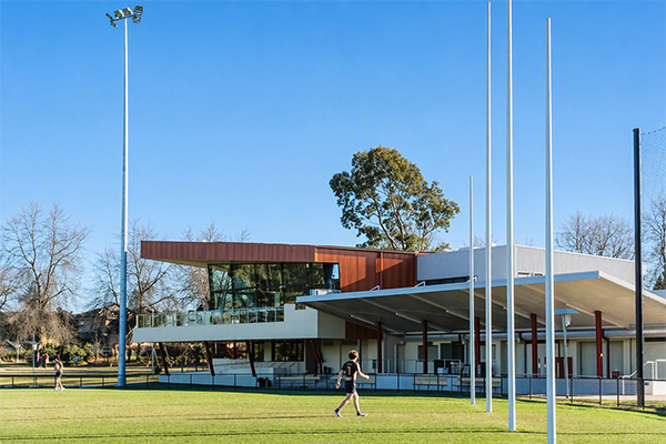 People playing football at Tormore Reserve