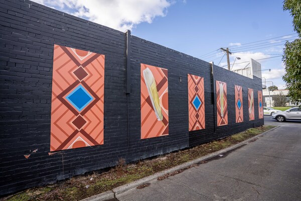 Mural at 217 Dorset Rd, Boronia