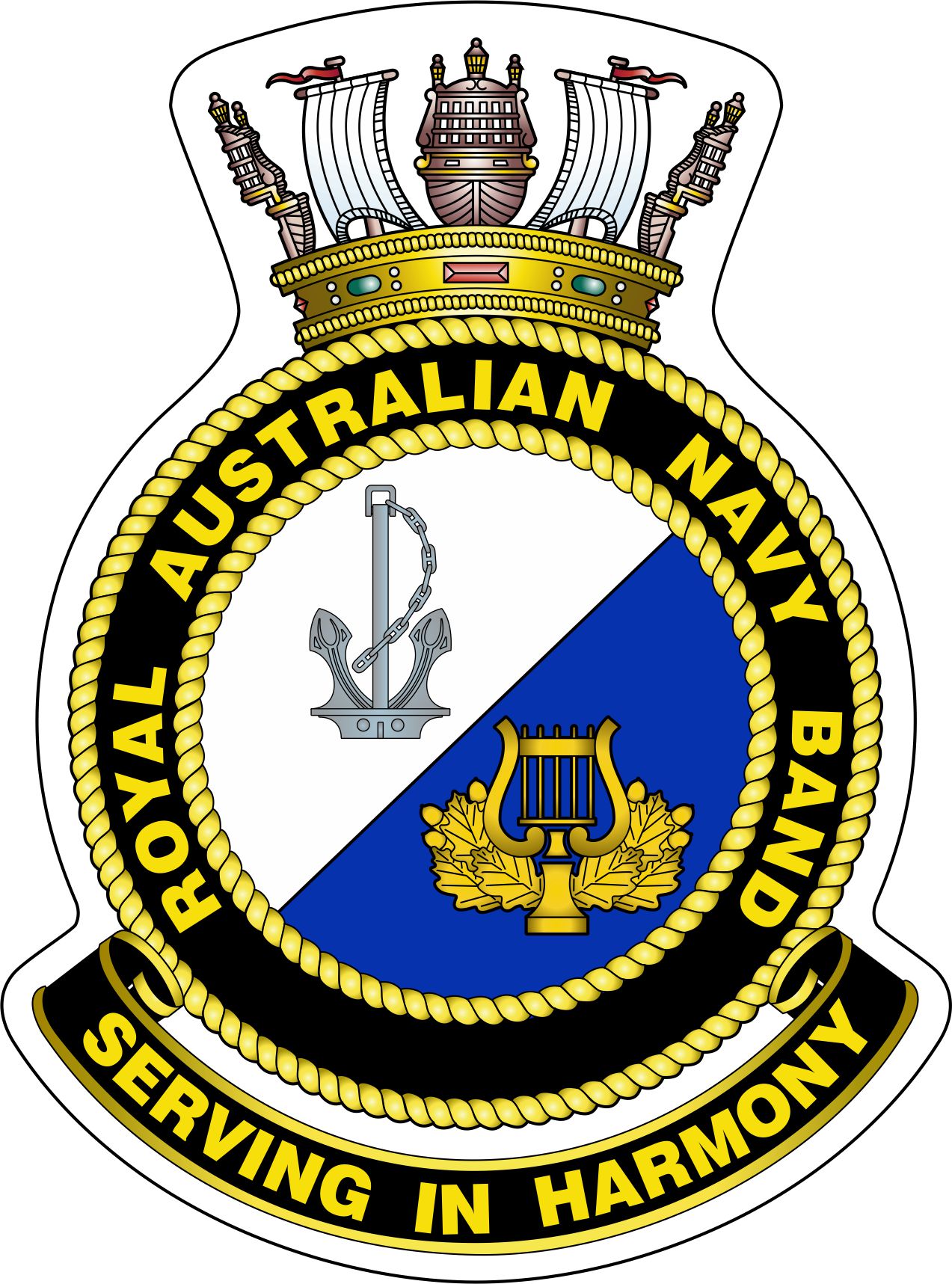royal australian navy band logo