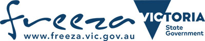 Victoria State Government logo and Freeza logo