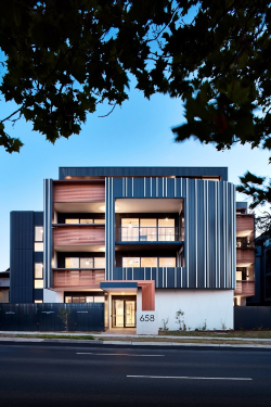 Contemporary apartment building in Bayswater