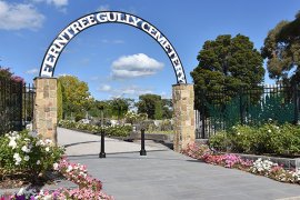 Ferntree Gully Cemetery Entrance