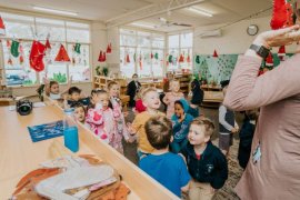 Children in kindergarten