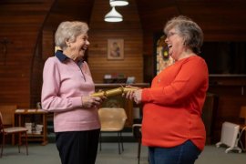 Roz Bruckner and Susan Hammond