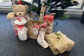 Sustainable wrapping for Christmas