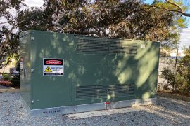 Electrical substation at Knox Civic Centre