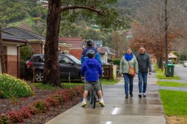 Boronia shared bike and walking path