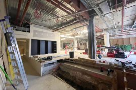 Bayswater library relocation - construction progress - July 2025 - 600 x 400
