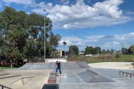 skater on ramp
