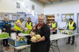 Volunteers from Outer East Foodshare