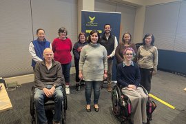 Group photo of Council's Knox Disability Advisory Committee