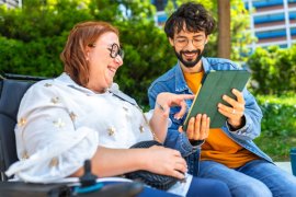 Person with a disability and their carer
