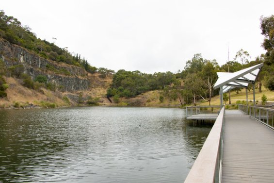 Quarry Reserve Lake, Ferntree Gully