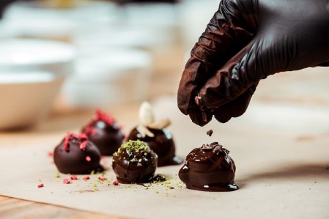 chocolate making