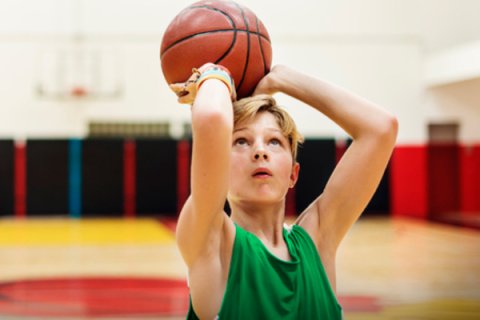 kids playing sport